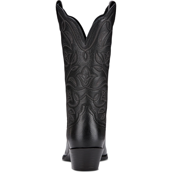 2026 Ariat Femmes Héritage R Toe Western Botte 10001037 - Black Deertan